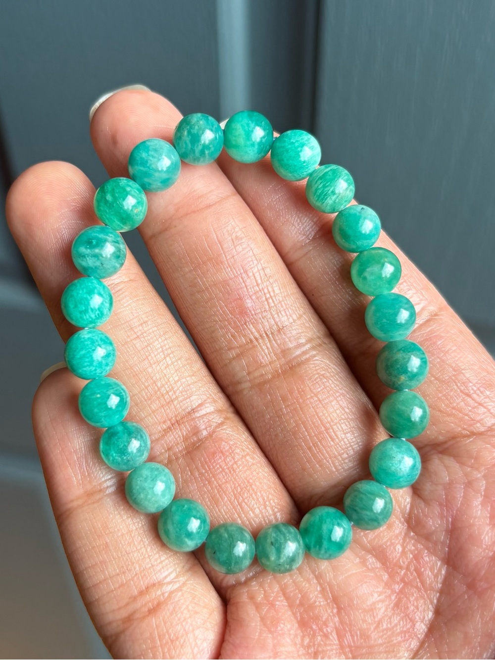 HQ Amazonite Crystal Bracelet 8mm
